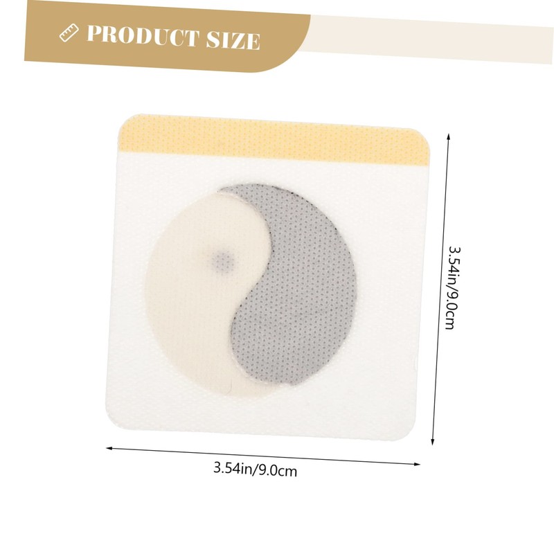 KOMBIUDA 50pcs Bagua Post Shoulder Patches Hot Shoulder Pads for