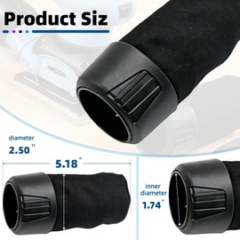 Mengfan N273733 Dust Bag-1P, Replacement N273733 Dust Bag Compatible with DeWalt DCV517B, DCV517H, DCV581H, DCV582H Wet/Dry Vacuum Cleaner Accessory (1P)