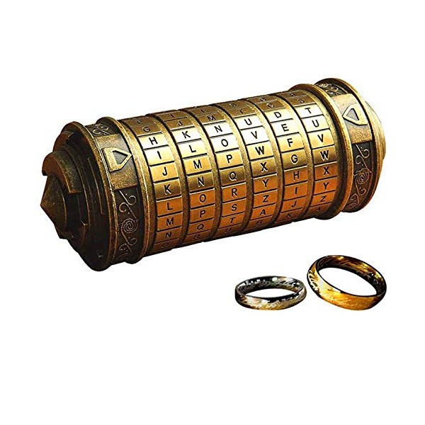 WHRMQ WHRMQ The Mini Da Vinci Code Cryptex Lock,Revomaze,Toy Interesting