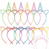 Candygirl Girl's Plastic Headbands Tiara Bunny Cat Bow Hairbands (012