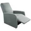 FUANGUI Recliner Chair Cover 4 Pieces, Small Recliner Cover for