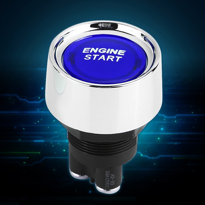 12V-24V 50A Car Vehicle Engine Start Push Button Switch Ignition