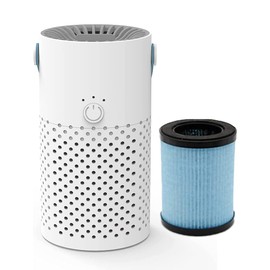 Filter Replacement on Mini Portable Air Purifier HEPA Air Cleaner Replacement Filters for Pets, Smoke and Dust