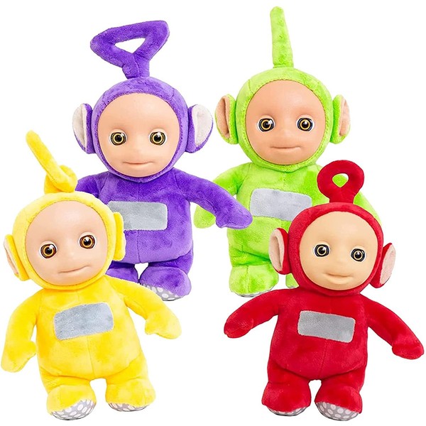 TJM Teletubbies 26cm Talking Po, Laa Laa, Dipsy and Tinky