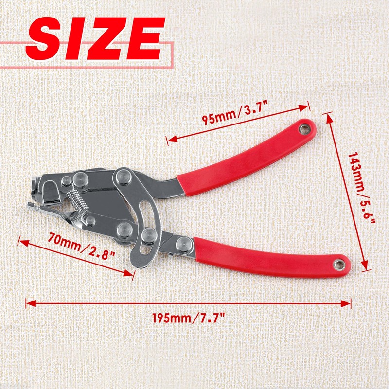 LEONTOOL Bike Brake Cable Puller Pliers, 4th Hand Brake Tool