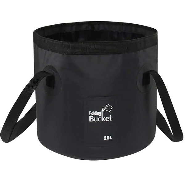 KARAFURA Folding Bucket Large Capacity for Fishing, Cleaning, Washing, Travel,