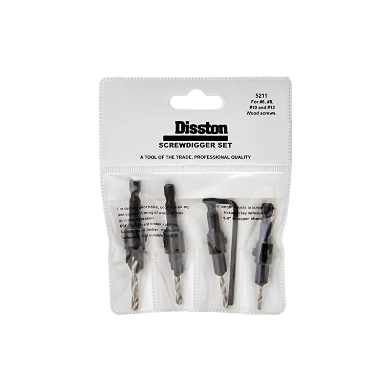 Disston 5211 Screw Digger Set (4)