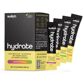 Switch Nutrition Hydrate 20 Sachets Assorted Flavours
