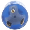 AC WORKS TT-30P RV/Generator 30Amp Plug to 5-15/20R Adapter with