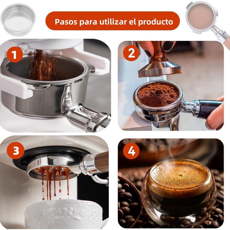 AFBTCQMB Reusable Stainless Steel Coffee Filter 3 Pack for Coffee