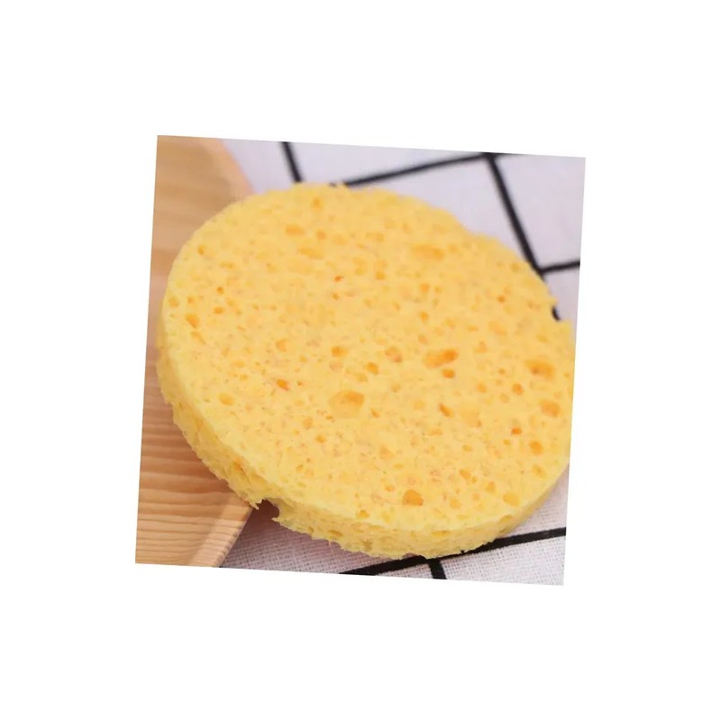 50 Pzs Esponja Facial Comprimida Para Limpieza Y Exfoliación