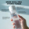 IZEZE Tonico Hidratante Coreano 150ml Esencia Liquida Con 8 Acidos