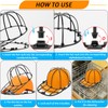 Cap Washer Cage,2-Pack Baseball Cap Washing Cage Cap Washer For
