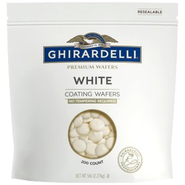 Ghirardelli Premium White Coating Wafers, 5lb Bag