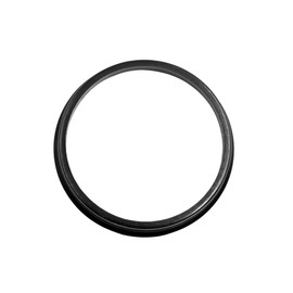 sourcing map 4 x Centring Rings 73.1 to 66.6 mm Plastic Wheel Hub Centring Ring for Wheel Hub Black