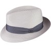 Bailey 1922 Craig Braided Fedora - Flint Gray/M