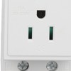 Din Rail Mounted Receptacle, AC 110-250V 15A Outlet Power Module