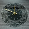 MagiDeal Religious Islamic Calligraphy Wall Clock for Living Room Decorative,