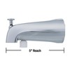 DANCO Diverter in Chrome 89266 Universal Tub Spout with Handheld