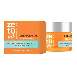 Crema Facial Humectante con Protección contra Luz Azul y Anti-Polución, 50 ml