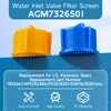 AGM73269501 Washer Water Inlet Valve Filter Screens Compatible For Whirlpool