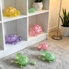 5sets 3.4inch Large Resin Turtle Family,Luminous Jumbo Animals Figures