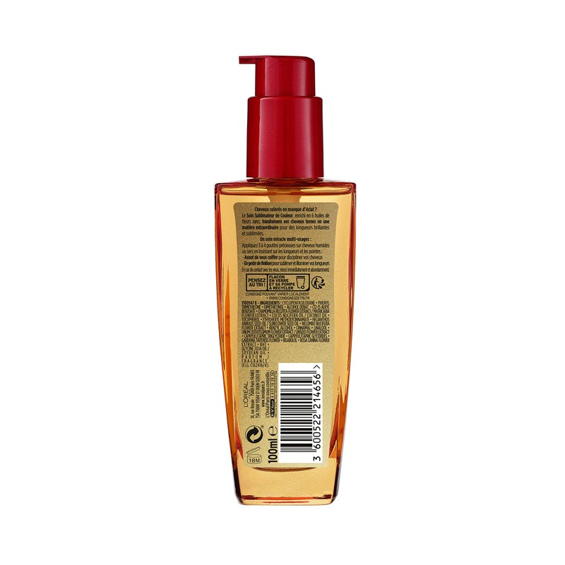 Loreal Paris Elsève L'Huile Exceptional Nutrients for Coloured Hair 100