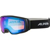 ALPINA Double Jack PLNT Q-LITE Mirrored, Contrast-Enhancing OTG Ski Goggles