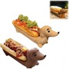 Dachshund Tray Funny Hot Dogs Sushi Serving Tray Fun Party