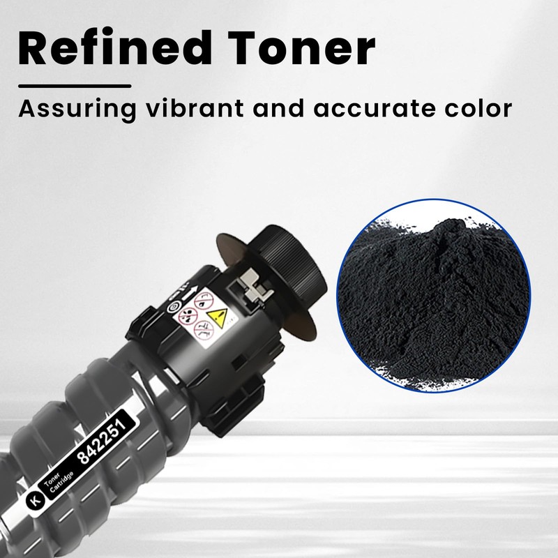 Vylent IMC3000 IMC3500 842251 Black High Yield Toner Cartridges Replacement