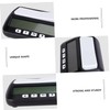 KOMBIUDA 1pc Chess Clock Timer Chess Timer Black Abs