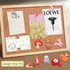 Animal Push Pins, 30PCS Cartoon Bear Bunny Thumbtack Drawing Pins
