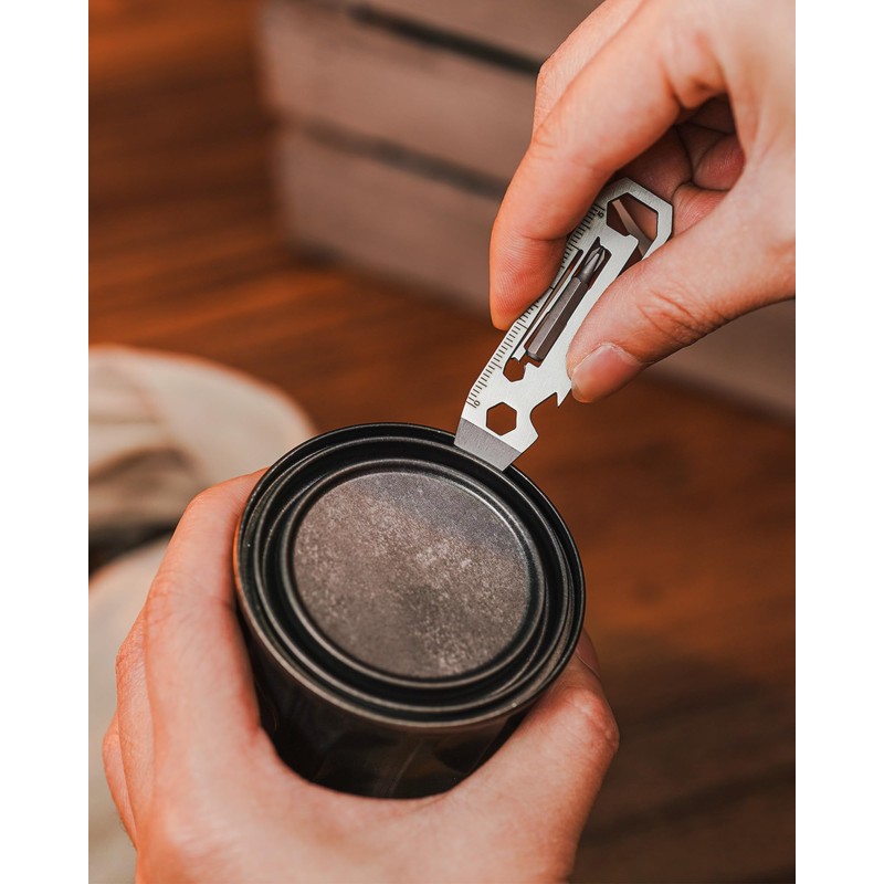 Keyunity KR03 Mini Pry Bar, 6 in 1 EDC Multi