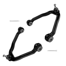 KAC Front Upper Control Arms Assembly Kit w/Ball Joint Fit for Escalade/Chevy Avalanche 1500/Suburban 1500/Tahoe 02-06,Express 2500 03-05,Silverado 1500 99-06,Sierra 1500 99-06, Suspension Kit