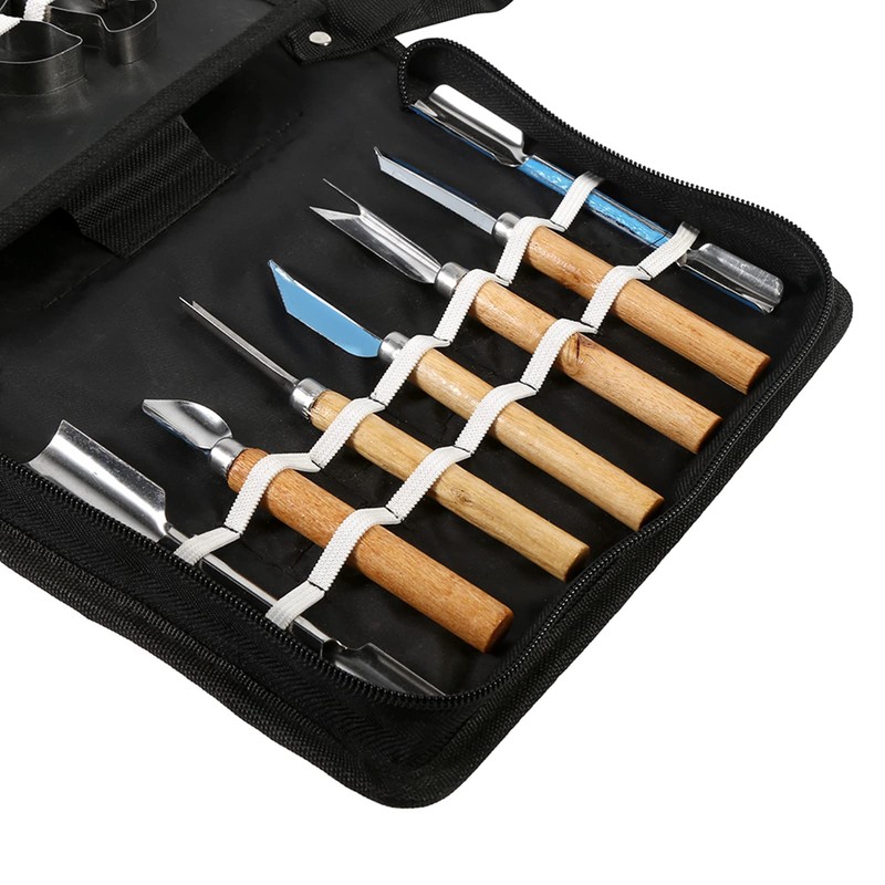 Food Carving Tool Set, 1 Set 46Pcs Carving Tools Kit