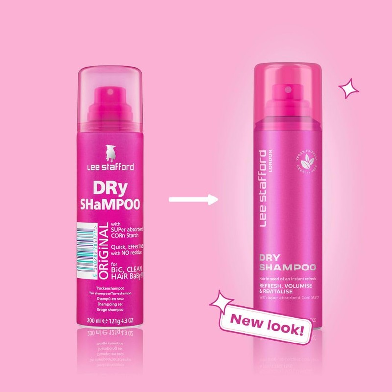 Lee Stafford Dry Shampoo | Styling - Instant Hair Refresh,