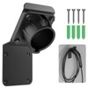 EV Charger Holder for SAE J1772 - Heavy Duty Wall