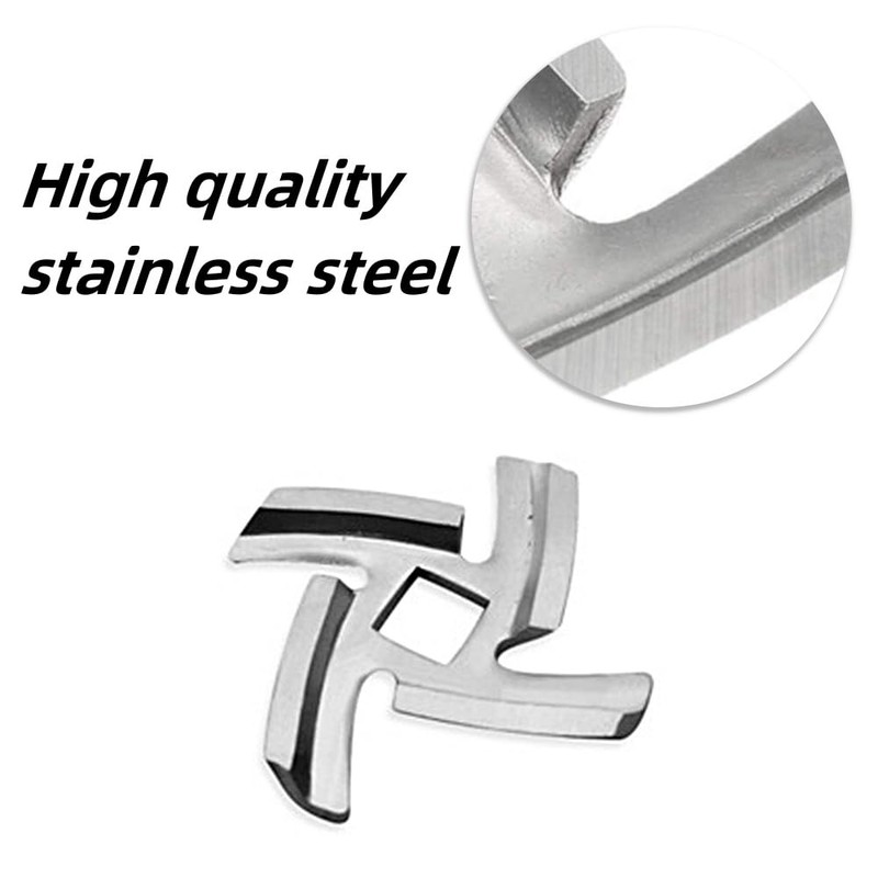 XingCRYao Meat Grinder Blade Replacement Parts, Set of 4, Meat