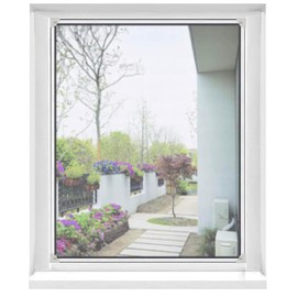 GKYZBB Adjustable DIY Window Screen,Maximum 53 "H x 35 "W (135cm x 90cm) fits Any Size Smaller Window Frame DIY,Adjustable Window Screen (S)