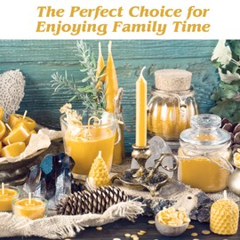 Beeswax Pellets 5LB Beeswax Triple Filtered Beeswax Pastilles for Candle Making Great for DIY Projects (5LB)