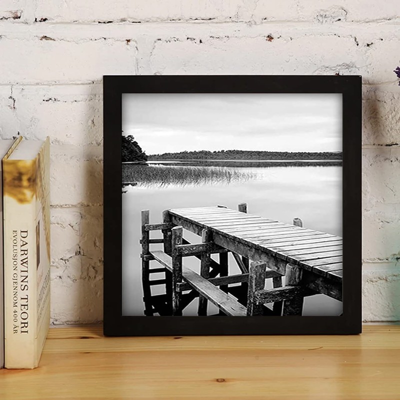 TradeZilla Black Standard Square Size 30 x 30 cm Picture