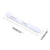 10 Pcs Optical Vernier PD Ruler Pupil Distance Measuring Ruler