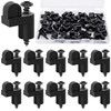 Nkiy Quen 28 Pack 3/8 Inch Window Screen Holder Clips,Offset