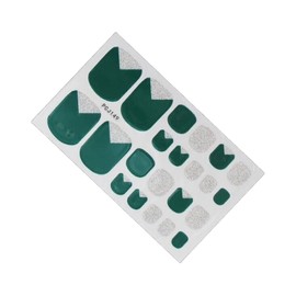 Generic French Style Eggs Pure Colors Stripes Lines Toe Nail Wraps Sticker 22Pcs Pcj149 Nail Wraps Stickers Manicure Supplies for Women Nails Full Long Lasting Easy Apply and Remove