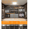 DEEPLITE Battery Ceiling Light, 8000mAh Rechargeable Motion Sensor Ceiling Light,