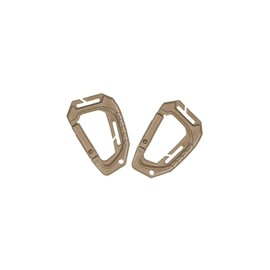 Mil-Tec Tactical Carabiner MOLLE Set of 2 Coyote