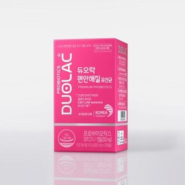 duorock Female Vaginal Lactobacillus Dualac Comfortable Lactobacillus 1 box (30-day supply) / 여성질유래유산균 듀오락 편안해질 유산균 1박스 (30일분)
