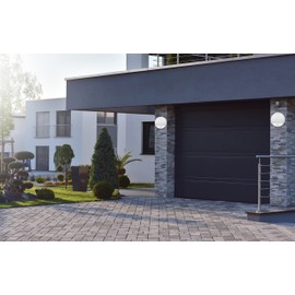 Adviti t Agat Modern Outdoor Lamp with Motion Sensor 4000 K IP54 (1100 lm White)