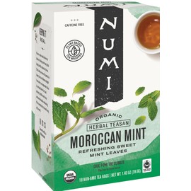 Numi Teas Tea Moroccon Mint 18 BG