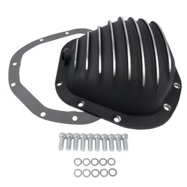 Flynsu 4910BKKIT Rear Differential Cover Replacement for Ford Chevy GMC Dana 60 70 with Gasket & Bolts 1955-2010